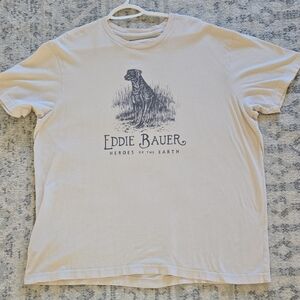 Eddie Bauer Off-White Graphic Tee